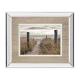 thumbnail image 1 of Classy Art DM5777MF 34 x 40 in. Beach Day by Frank, A. Mirror Framed Print Wall Art, 1 of 3