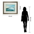 thumbnail image 1 of Classy Art DM5786 34 x 40 in. Storm Watching by Pasion, W. Framed Print Wall Art, 1 of 4