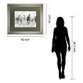 thumbnail image 1 of Classy Art DM5794 34 x 40 in. Running Wild by Carol Robinson Framed Watercolor Print Wall Art, 1 of 4