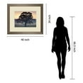 thumbnail image 1 of Classy Art DM5800 34 x 40 in. Evening Wisdom by Assaf Frank Framed Print Wall Art, 1 of 1