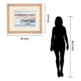 thumbnail image 1 of Classy Art DM5843 34 x 40 in. Beyond The Sea by Valeria Mravyan Framed Print Wall Art, 1 of 1