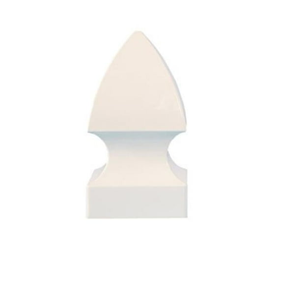 Classy Caps GOTHIC PVC POST CAP 4X4 - White