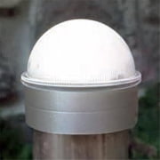 Classy Caps Manufacture Chainlink Summit Solar Post Cap - Silver