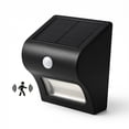 thumbnail image 1 of Classy Caps Solar Motion Sensor Deck and Wall Light - Black ABS, 1 of 9