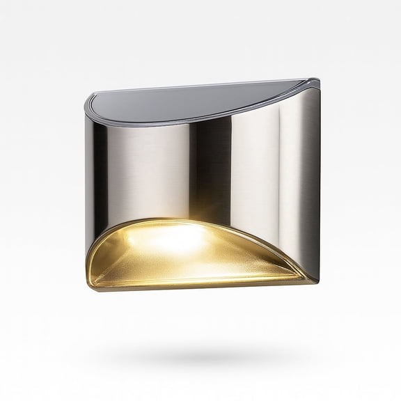 Classy Caps Solar LED Outdoor Deck & Wall Light - Stainless Steel