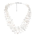 thumbnail image 1 of Classy Cascades of Freshwater Natural White Pearls Necklace, 1 of 3