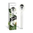 Classy Casita 3in1 Soil Moisture, Light, pH Meter Tester for Indoor