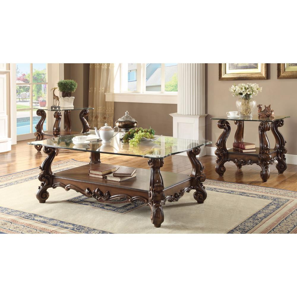 Cherry oak coffee table deals