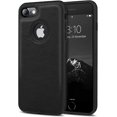 thumbnail image 1 of Classy Design Luxury Leather Phone Case for iPhone 7 & iPhone 8 & iPhone SE 2020 (2nd Generation) Non-Slip Grip Full Body Ultra Slim Protective Case 4.7 Inch (Black), 1 of 11