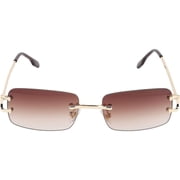 Classy Elegant Sophisticated Style Rimless Eyeglasses