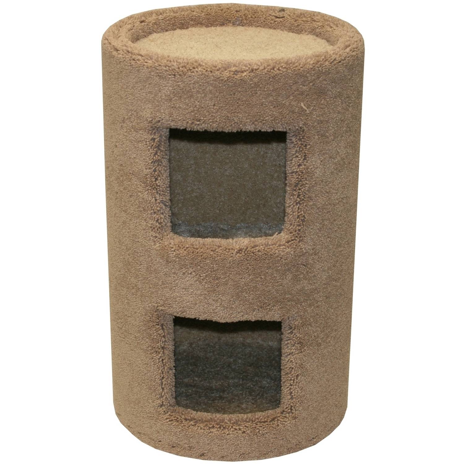 Classy Kitty 75-in Cat Tree & Condo Scratching Post Tower, Beige - image 1 of 5
