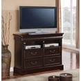thumbnail image 1 of Classy Looking TV Console, Cherry Brown, 1 of 1