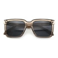 thumbnail image 1 of Classy Oversized Horn Rim Hipster Plastic Retro Fashion Sunglasses Slate - Black, 1 of 7