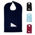 thumbnail image 1 of Classy Pal Adult Bib for Elderly Men & Women, Terry Cloth, Waterproof, Reusable, Washable (Navy), 1 of 7
