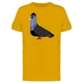 thumbnail image 1 of Classy Pigeon Cartoon T-Shirt Men -Image by Shutterstock, Male Small, 1 of 2