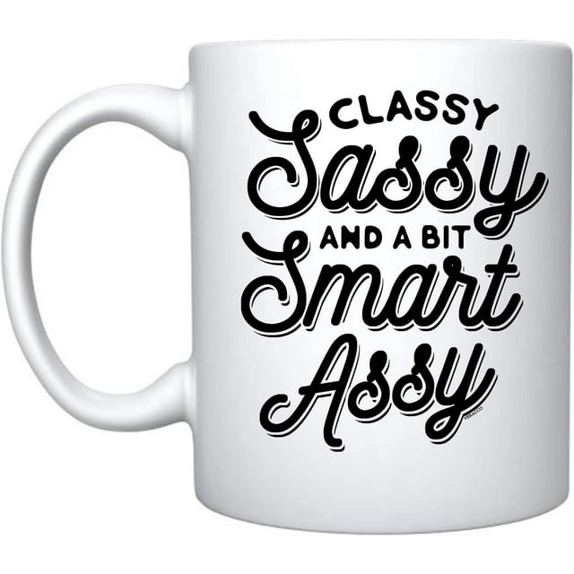 Classy Sassy And A Bit Smart Assy Magic Color Changing Mug Ceramic Tea ...