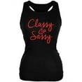 thumbnail image 1 of Classy & Sassy Black Juniors Soft Tank Top - Medium, 1 of 1