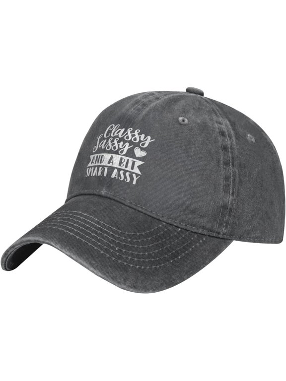 Classy Sassy and A Bit Smart Assy Baseball Cowboy Hat Adjustable Trucker Hat