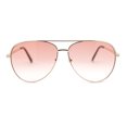 thumbnail image 1 of Classy Tear Drop Traditional Officer Pilots Metal Rim Sunglasses Gold - Rose Pink, 1 of 4