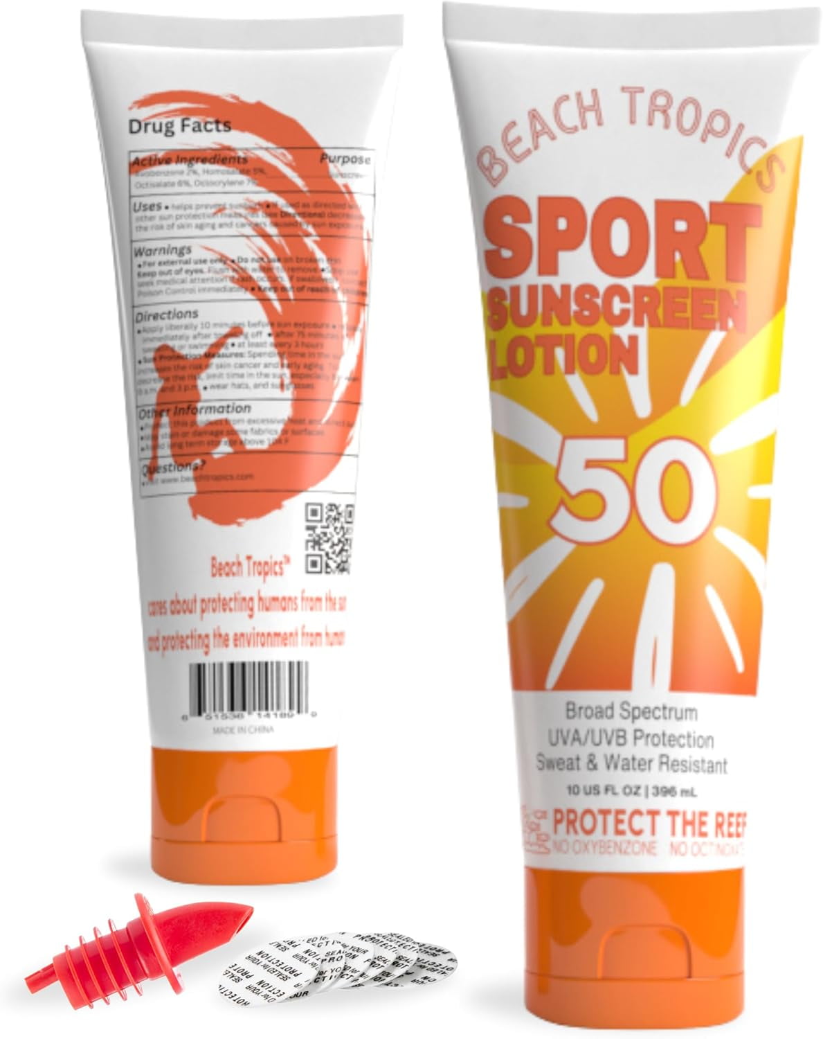 Classy Wino Sunscreen Flask 2-Pack (10 oz Each) – Hidden Alcohol Container  | Discreet Liquor-Disguise Bottle for Cruises, Festivals \u0026 Concerts |  Includes Leakproof Seals \u0026 EZ Pour Spout - Walmart.com, image size:1189x1500