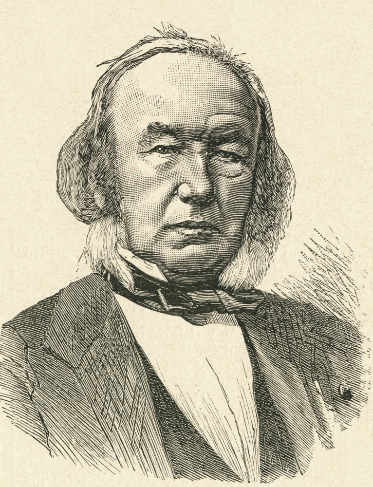 Claude Bernard 1813 Canvas Art - Ken Welsh Design Pics (24 x 32)
