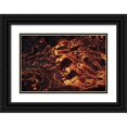 thumbnail image 1 of Claude Castor, Jean 18x13 Black Ornate Wood Framed with Double Matting Museum Art Print Titled - Iceland - Geldingadalir Lavaflow, 1 of 4