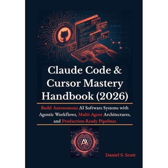 Claude Code & Cursor Mastery Handbook (2026): Build Autonomous AI Software Systems with Agentic Workflows, Multi-Agent A, (Paperback)