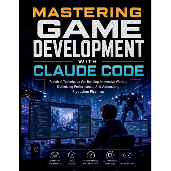 Claude Code Mastery for Beginners and De Mastering Game Development with Claude Code: Practical Techniques For Building Immersive Worlds, Optimizing Performance,, Book 3, (Paperback)