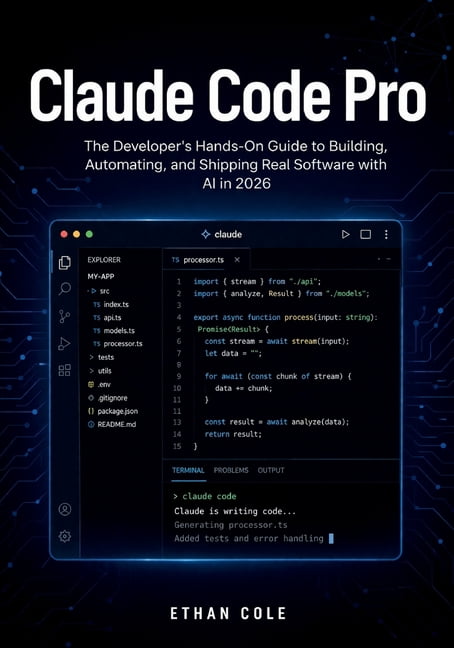Claude Code Pro: The Developer's Hands-On Guide to Building, Automating, and Shipping Real Software with AI in 2026, (Paperback)