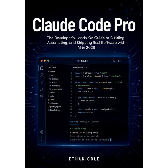 Claude Code Pro: The Developer's Hands-On Guide to Building, Automating, and Shipping Real Software with AI in 2026, (Paperback)