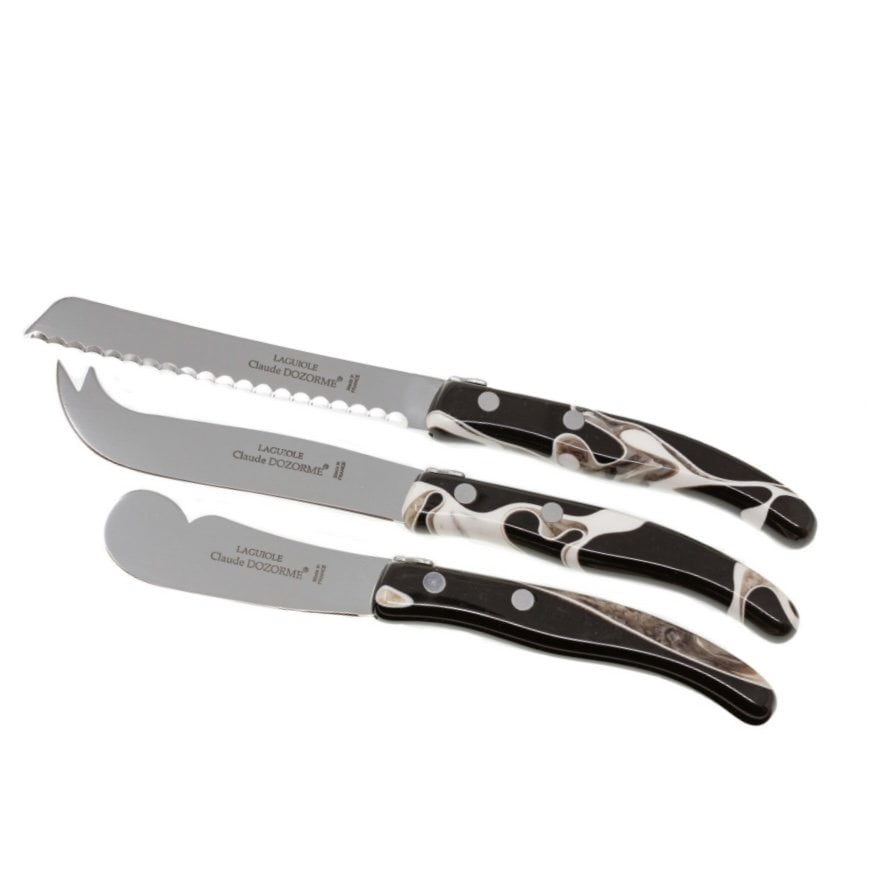 Claude Dozorme Berlingot Boxed 3-Piece Breakfast Knife Set - Thumbnail 2