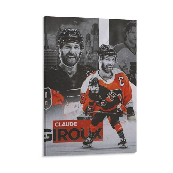 Claude Giroux Canvas Poster Canvas Wall Art Prints Poster Gifts Photo Picture Painting Posters Room Decor Home Decorative 24x36inch(60x90cm)