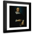 thumbnail image 1 of Claude Lefebvre 15x18 Black Modern Framed Museum Art Print Titled - Portrait of a Gentleman, 1 of 5