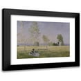 thumbnail image 1 of Claude Monet 14x11 Black Modern Framed Museum Art Print Titled - Summer (1874), 1 of 5