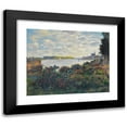 thumbnail image 1 of Claude Monet 14x12 Black Modern Framed Museum Art Print Titled - La Seine in Argenteuil (1877), 1 of 5