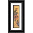 thumbnail image 1 of Claude Monet 2x Matted 14x24 Black Ornate Framed Art Print 'Red azaleas in a Pot', 1 of 2