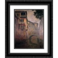 thumbnail image 1 of Claude Monet 2x Matted 20x24 Black Ornate Framed Art Print 'Rio della Salute 02', 1 of 2