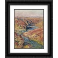 thumbnail image 1 of Claude Monet 2x Matted 20x24 Black Ornate Framed Art Print 'The Valley of Creuse at Fresselines', 1 of 2