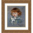 thumbnail image 1 of Claude Monet 2x Matted 20x24 Gold Ornate Framed Art Print 'Jean-Pierre Hoschede, called 'Bebe Jean'', 1 of 2