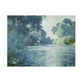 thumbnail image 1 of Trademark Fine Art Claude Monet Branch Of The Seine Near Giverny Canvas Wall Art - 24x32, 1 of 5