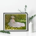 thumbnail image 1 of Claude Monet Canvas Prints Wall Art Oil Painting Reproduction, Monet Classic Art Prints Springtime, 1 of 7