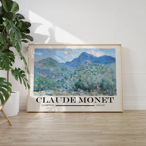 Claude Monet High Quality Exhibition Art Colorful Decor V4, Unframed Paper Poster 8x10in