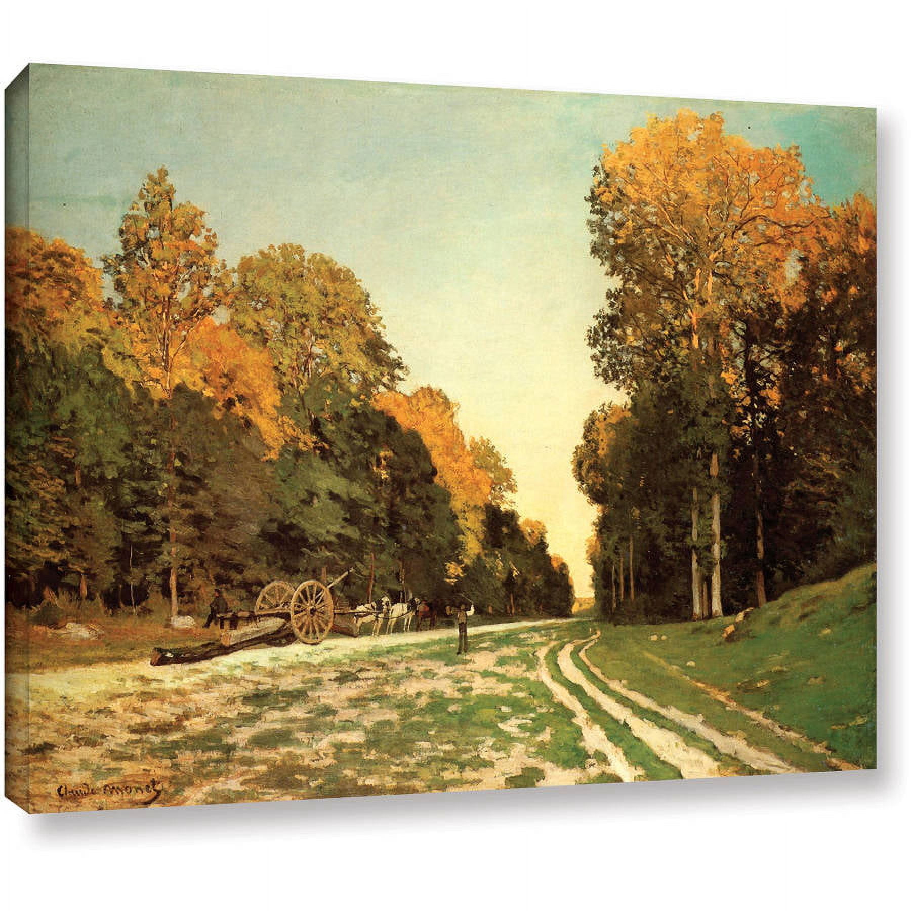 Claude Monet "Lumber Wagon" Gallery-Wrapped Canvas