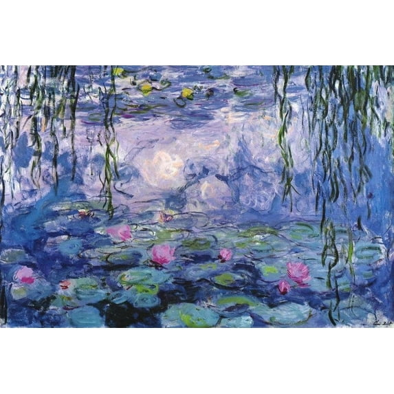 Claude Monet (Nympheas) Art Poster Decorative Print