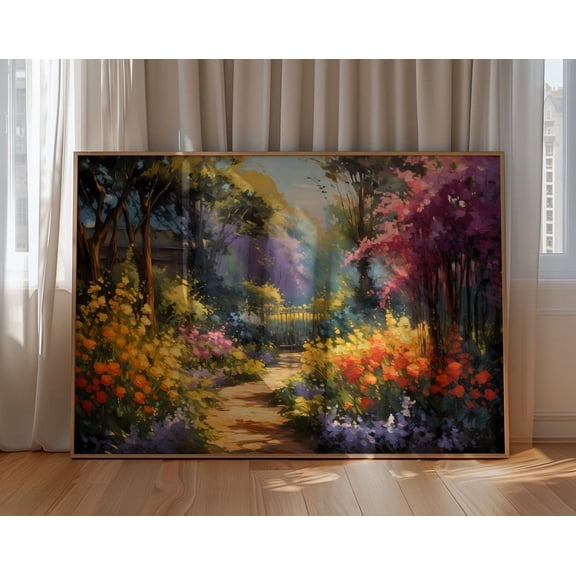 Claude Monet Poster Nature High Quality Art As Claude Monet Wall Art Monet Art Print Landscape Art Maximalist Decor Wall Art Modern Wall Decor