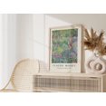 Claude Monet Print, Monet The Artist S Garden Poster, Dorm Decor, Monet ...
