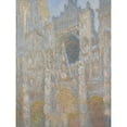thumbnail image 1 of Claude Monet Rouen Cathedral Facade In Sunlight Painting Extra Large XL Wall Art Poster Print, 1 of 3