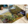 thumbnail image 1 of Claude Monet Rugs, Abstract Tree Rugs, Corner Of The Garden At Montgeron, Nature Landscape, Famous Rug,Living Room Rug,Popular Rug,Entry Rug, 3.3'x6.5' - 100x200 cm, 1 of 8