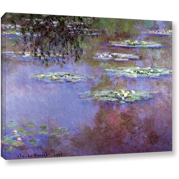 Claude Monet "Sea Roses II" Gallery-Wrapped Canvas