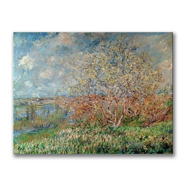 Claude Monet 'Spring 1880' Canvas Art